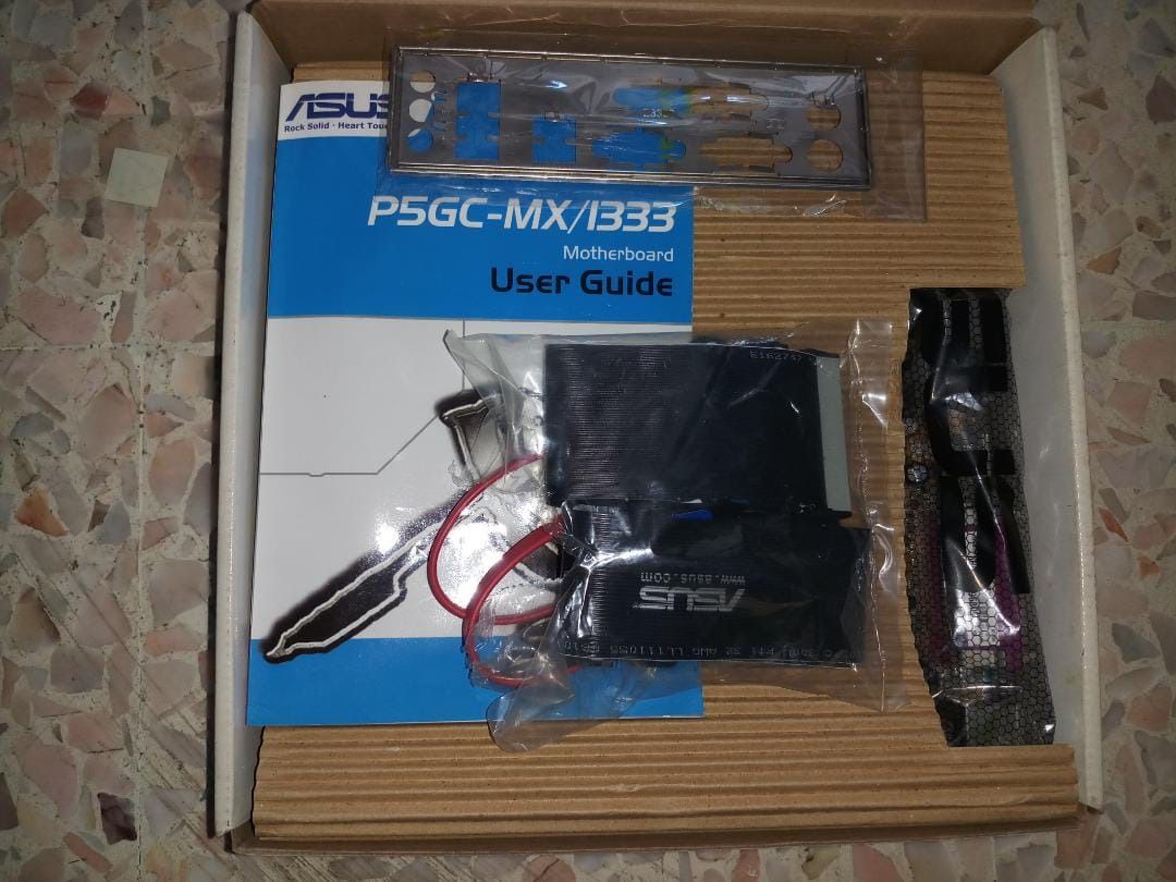 Asus P5GC-MX/1333 motherboard, Computers & Tech, Parts & Accessories ...