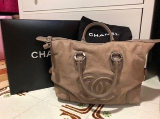Authentic Chanel Boston Tote Bag