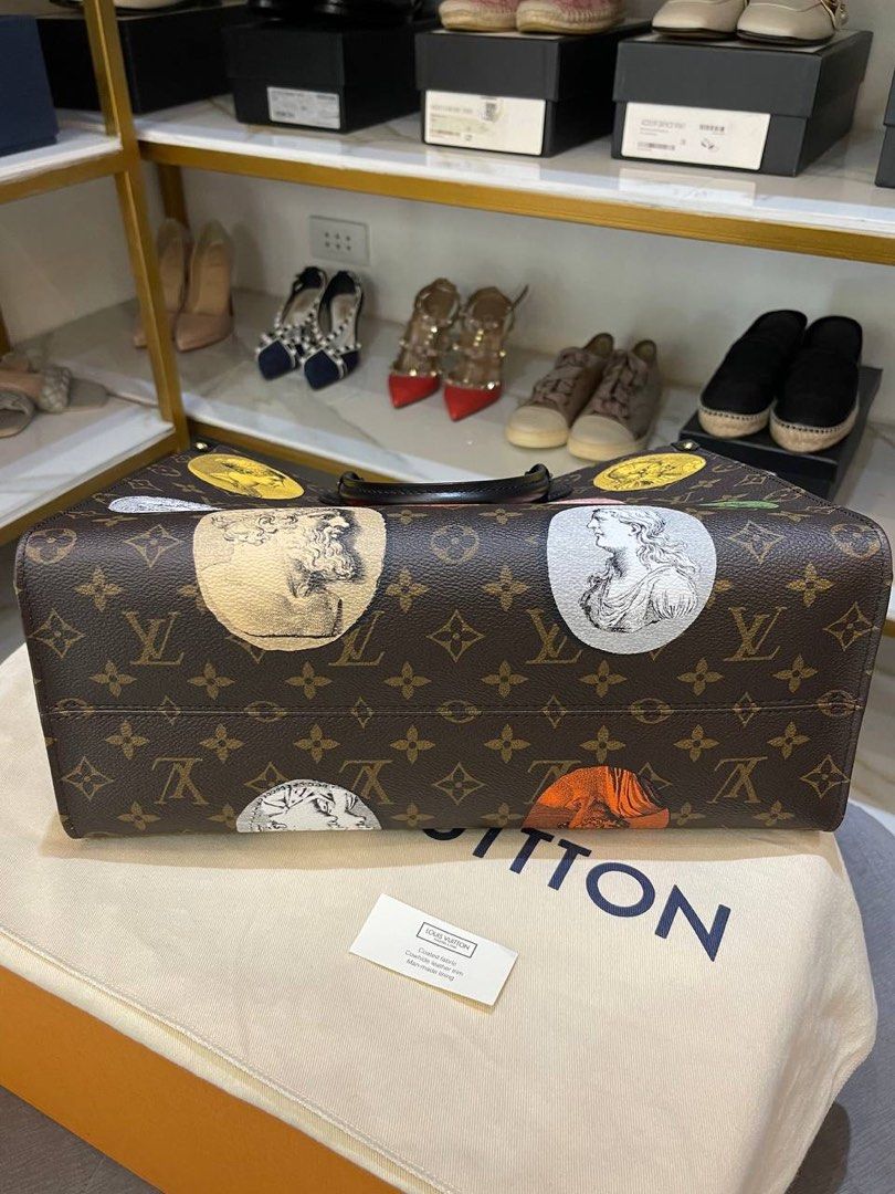 Louis Vuitton x Fornasetti OTG MM, Luxury, Bags & Wallets on Carousell