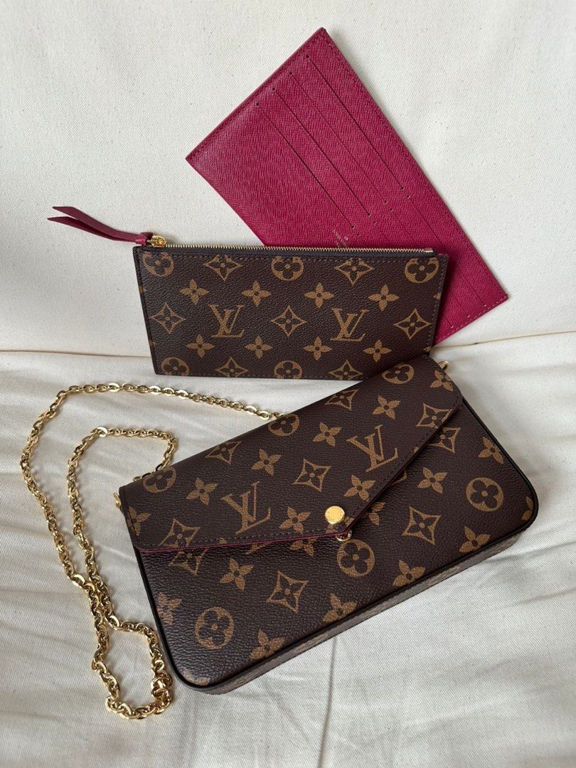 Sold at Auction: Louis Vuitton, LOUIS VUITTON Pochette Felicie, M