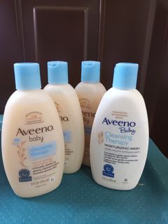*TAKE ALL* Aveeno Baby Cleansing Therapy Moisturizing Wash