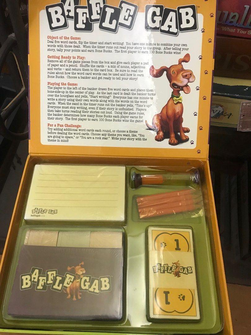Baffle Gab, Hobbies & Toys, Toys & Games on Carousell
