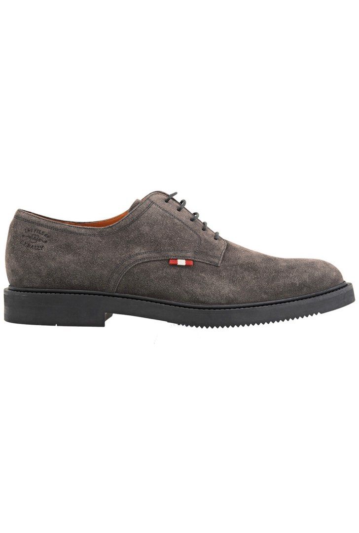 Bally Men s Viko Dark Grey Lace up Derby shoes