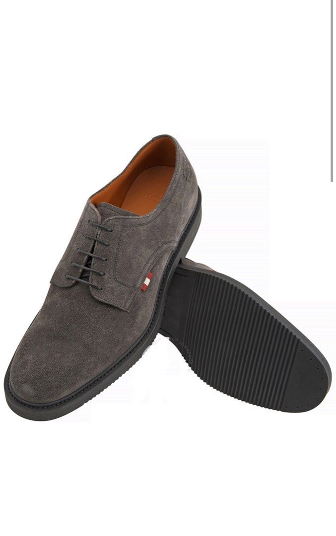 Mens grey discount lace up shoes