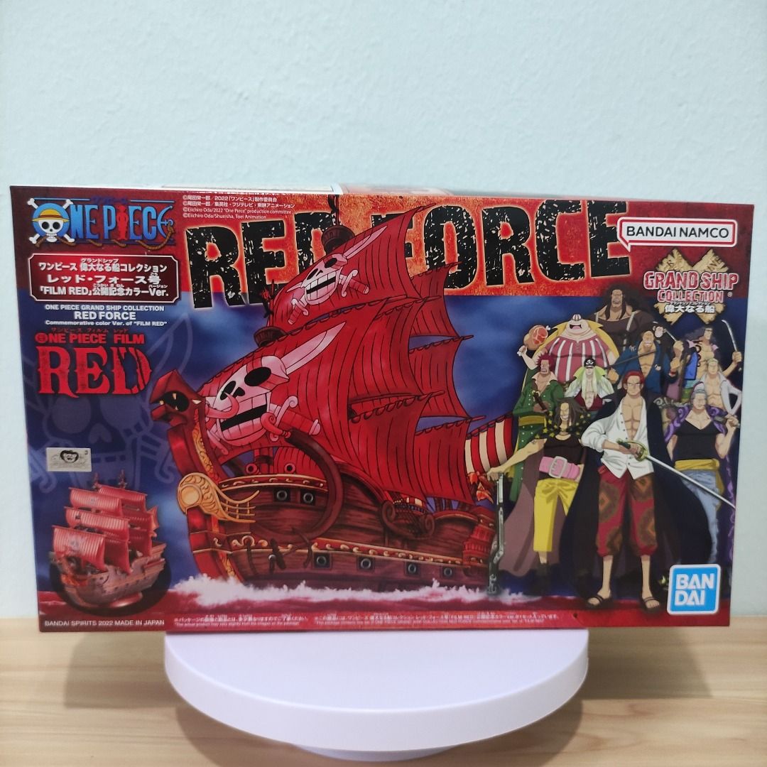 Bandai ONE PIECE GRAND SHIP COLLECTION RED FORCE FILM RED COMMEMORATIVE