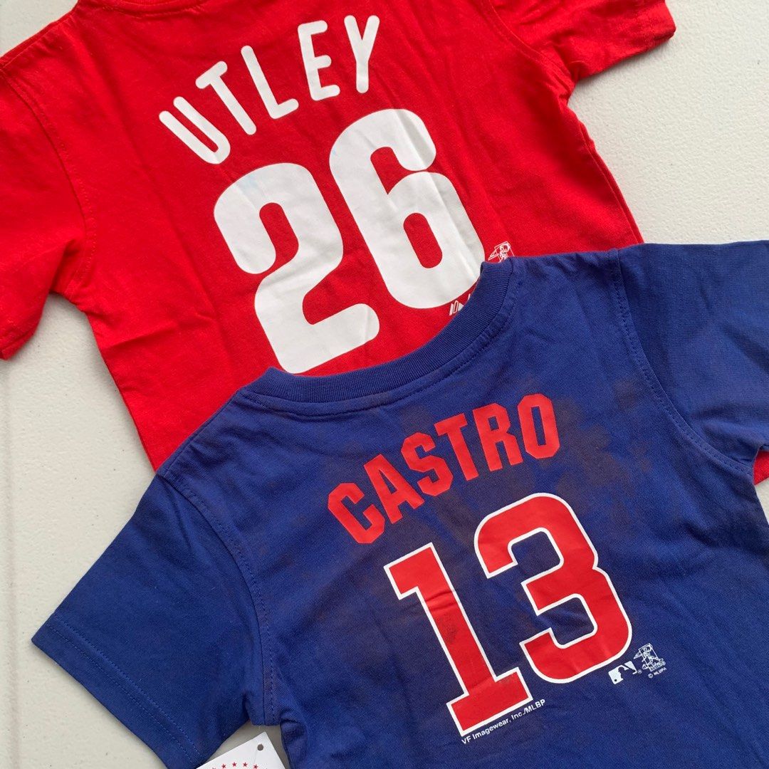 Baseball Kids Shirt 3T TAKE BOTH (Category: Babies & Kids Fashion) located in Quezon City. Submitted by chi.ppy (Listing ID 1199896833, Image 2). Description: Brandnew Selling as SET for Php250 only BLUE SHIRT HAS DISCOLORATION ON PRINT - unnoticeable when worn SHOPEE checkout available too. 🙂.