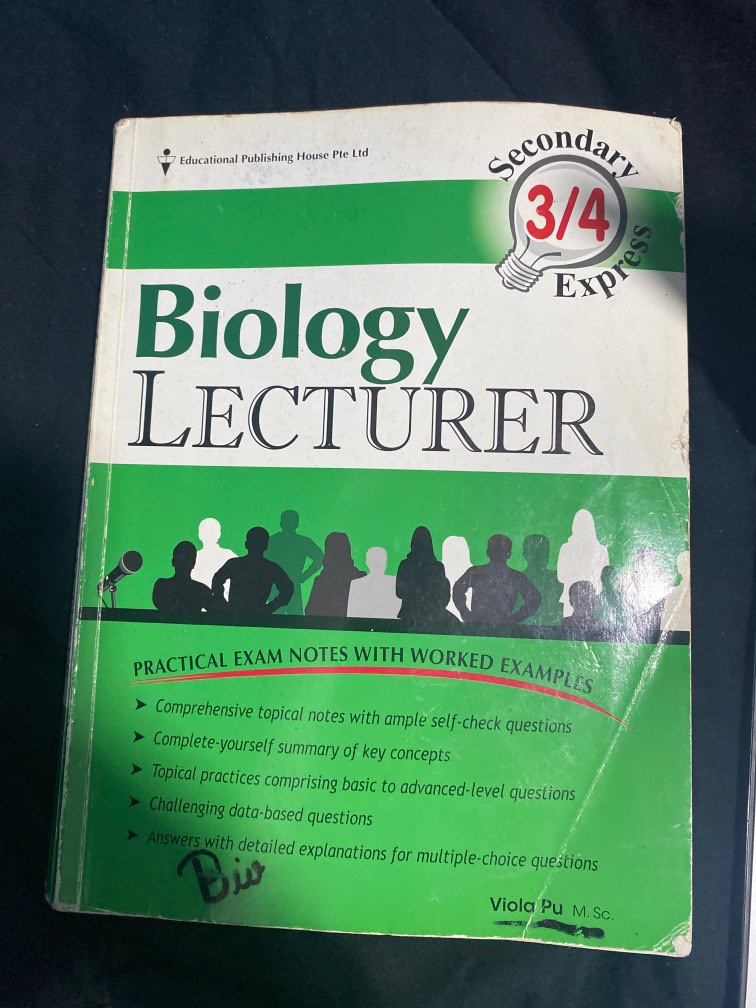 Biology lecturer, Hobbies & Toys, Books & Magazines, Textbooks on Carousell