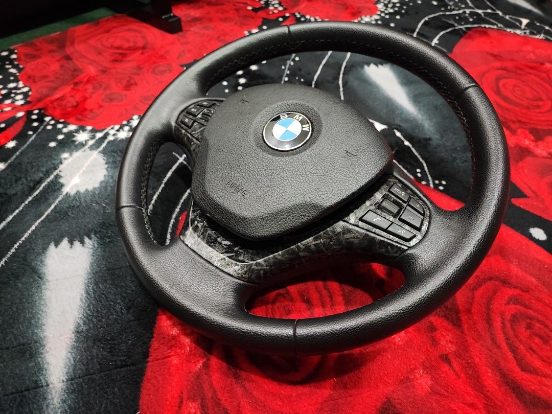 BMW F30 Steering Wheel Stering With Airbag, Auto Accessories on Carousell