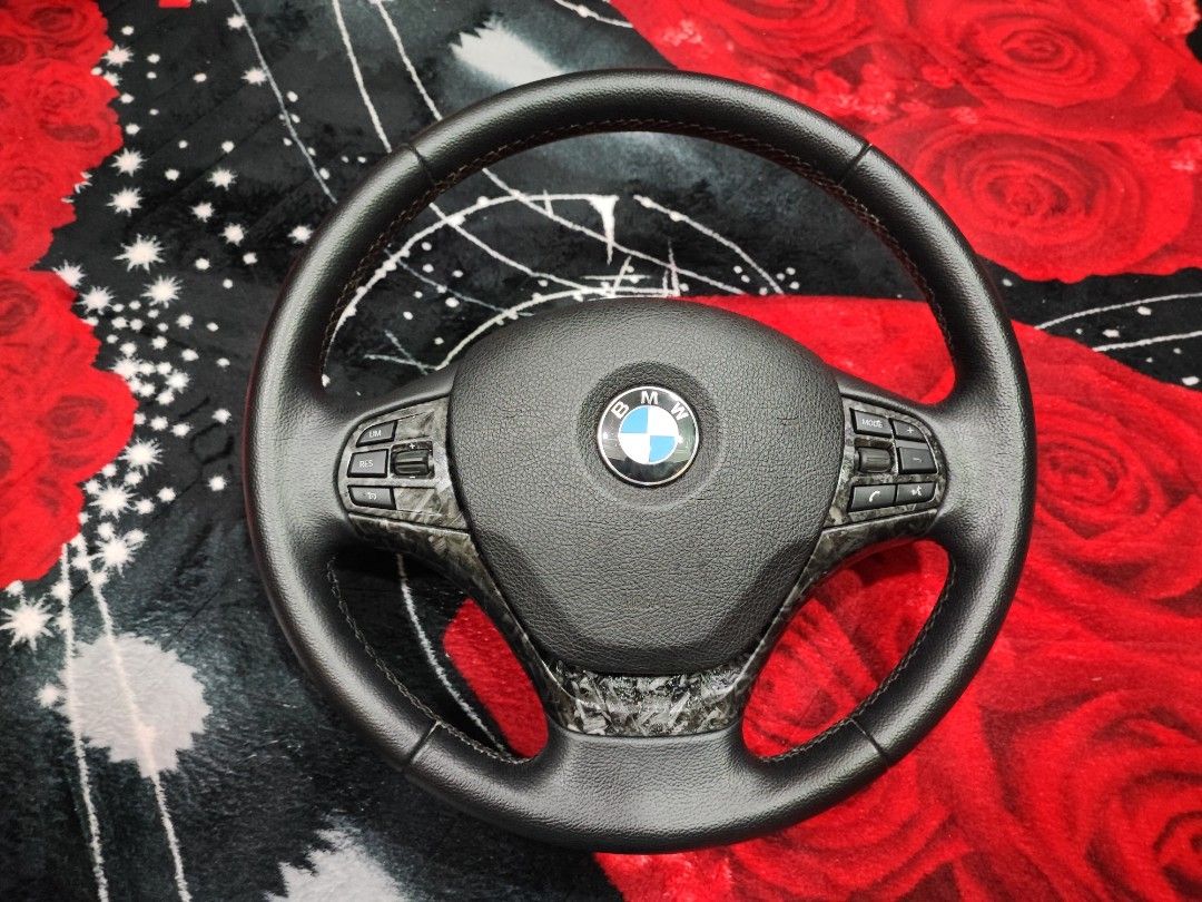 BMW F30 Steering Wheel Stering With Airbag, Auto Accessories on Carousell