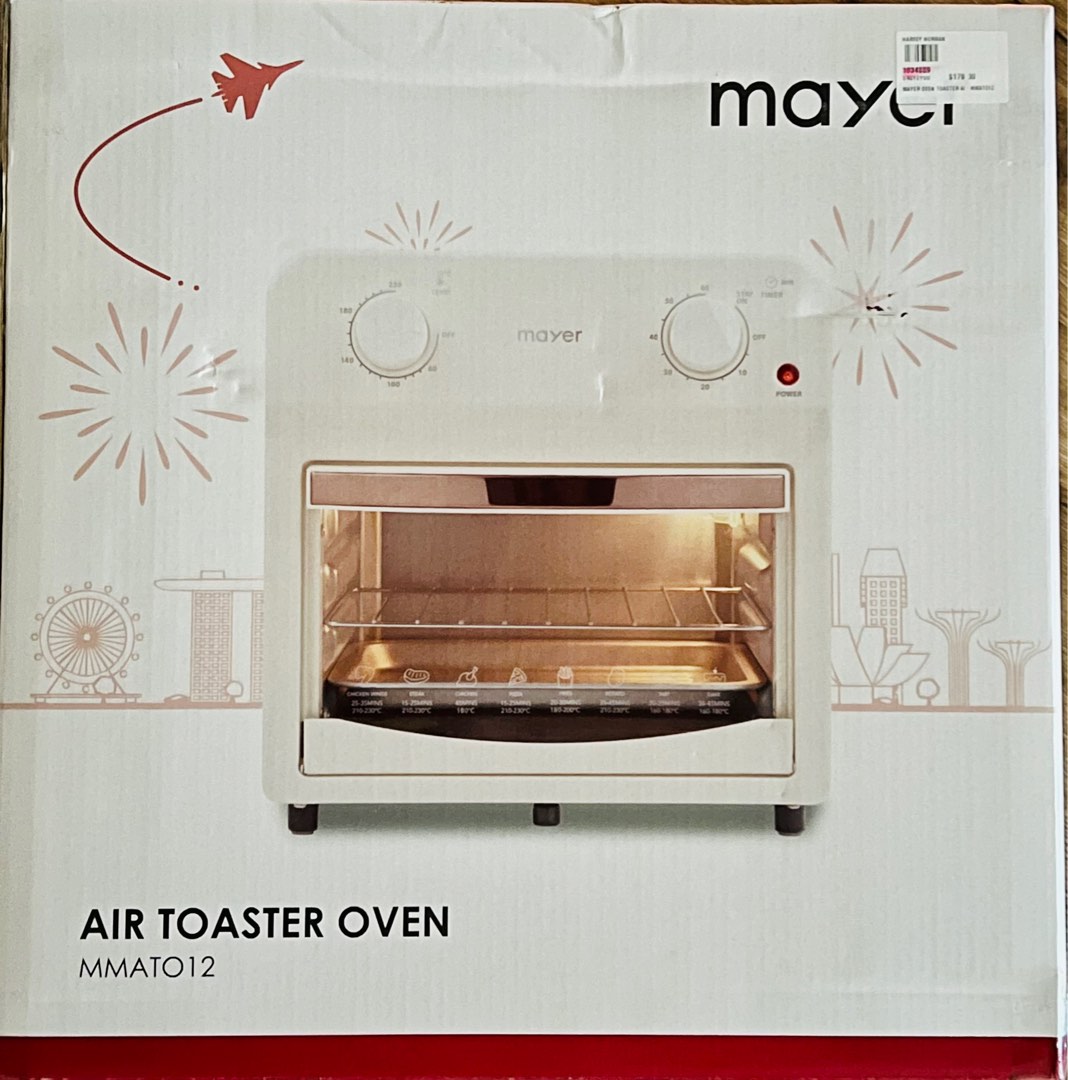 BNIB Mayer Air Toaster Oven, TV & Home Appliances, Kitchen Appliances