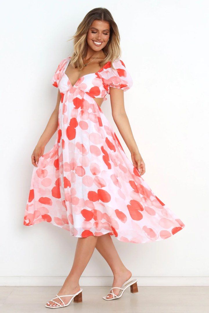 BNWT Petal Pup BELLA DRESS RED AU4 Women s Fashion Dresses