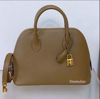 BNIB Hermes Bolide 27 Gold/GHW, Luxury, Bags & Wallets on Carousell