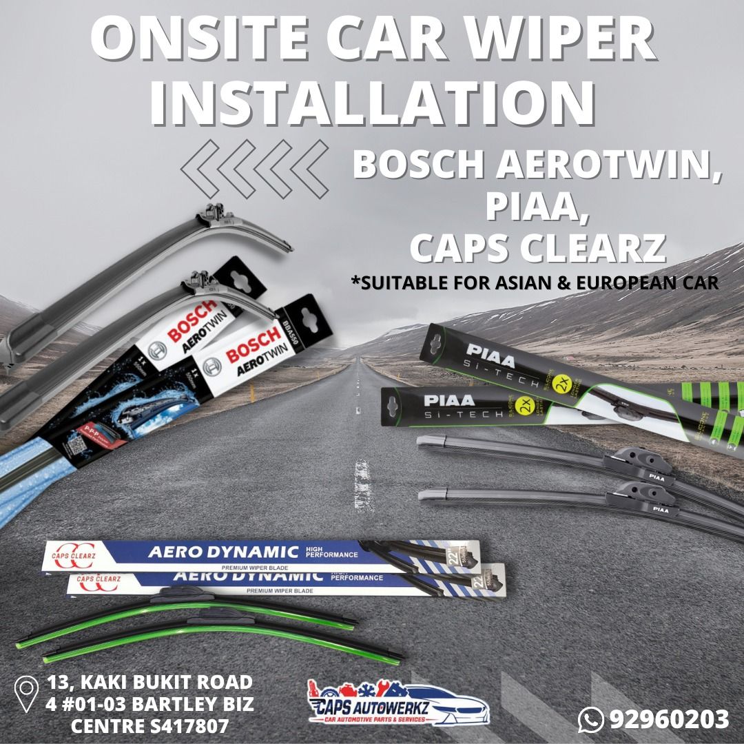 New Bosch AeroTwin wipers on my Saab + Test 160kmh 