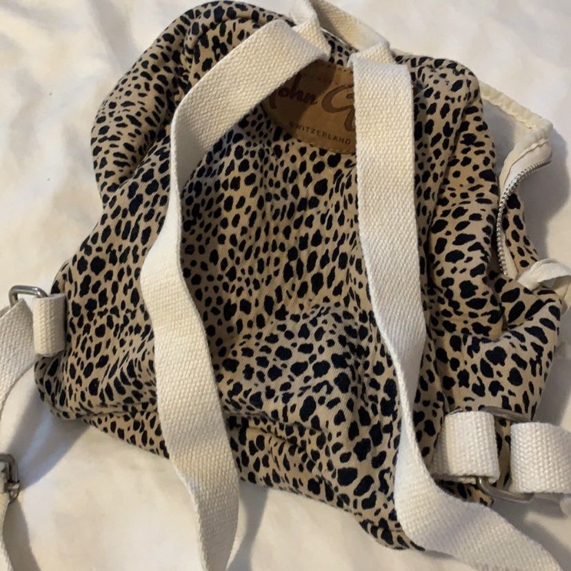 Brandy Melville Mini Backpack in Leopard Cheetah