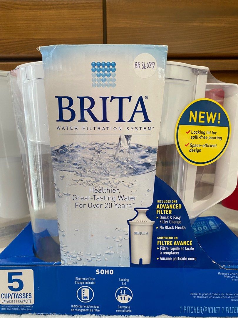 BRITA Water Filtration Pitcher, TV & Home Appliances, Other Home