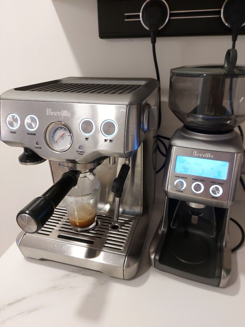 Bundle sale Breville the Infuser smart Grinder Pro TV Home Appliances Kitchen Appliances Coffee Machines Makers on Carousell