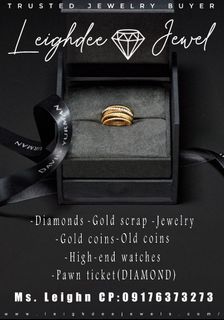 Buy and Sell (Diamonds, High-end watches, Gold scrap, Jewelry, Gold coins, Old coins, Pawn ticket(DIAMOND))