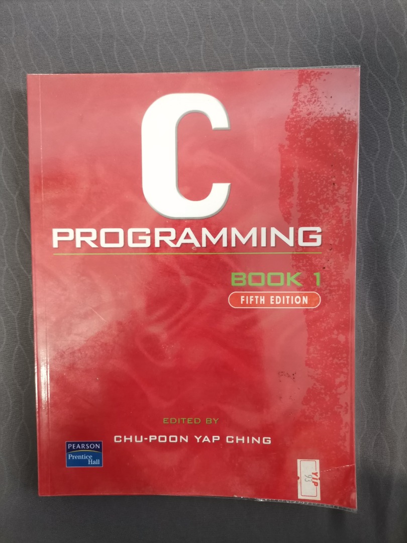 C Programming Book 1 (Fifth Edition), Hobbies & Toys, Books & Magazines ...