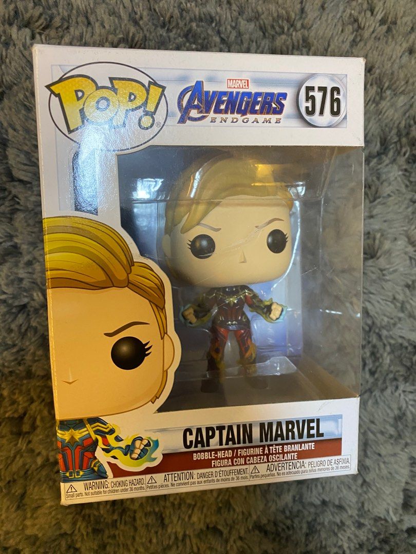 Captain marvel funko pop avengers endgame hobbies toys toys games
