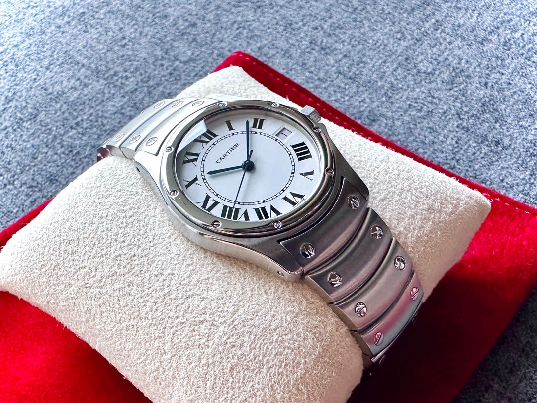 Cartier Watch Santos Ronde Cougar Ref. 1920 1 fully serviced with