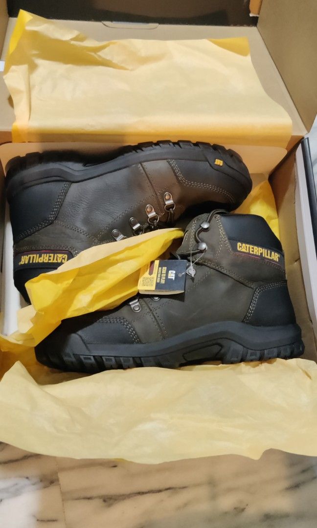 Caterpillar men's outline steel toe work boot hotsell