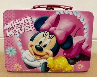 Celengan Kaleng Bentuk Koper Minnie Mouse