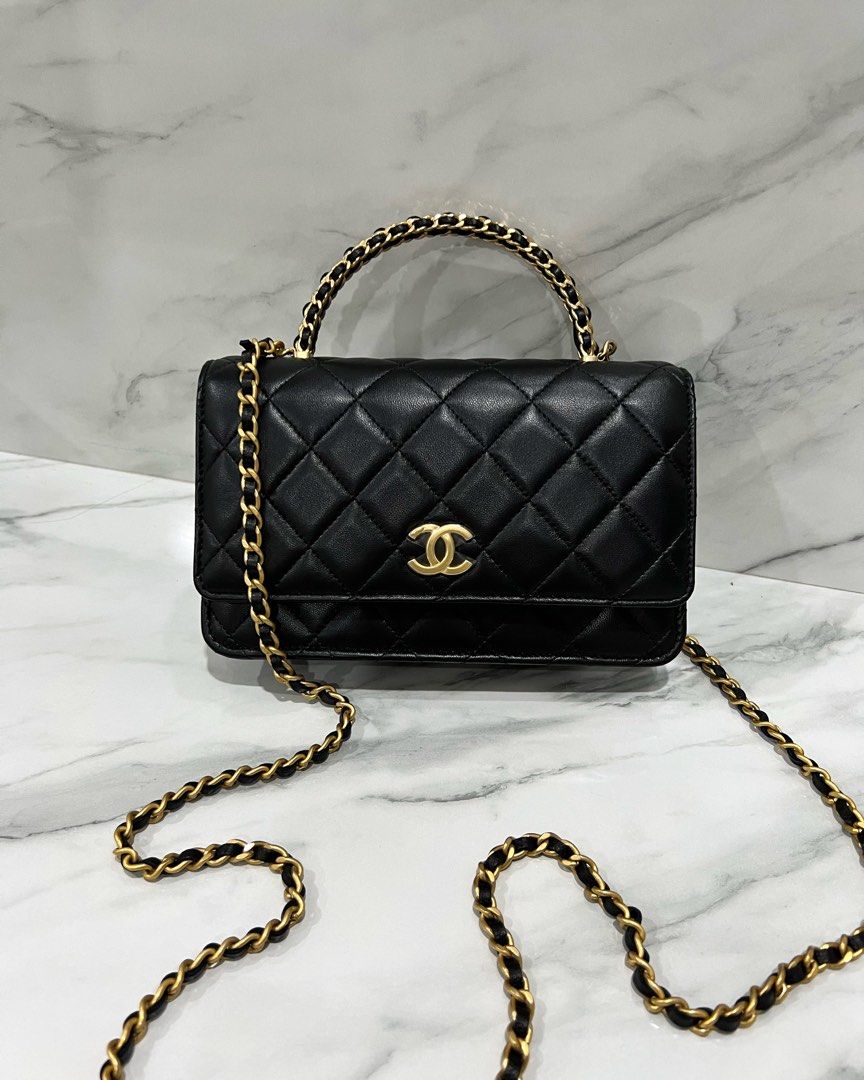 Chanel 22K WOC with top handle