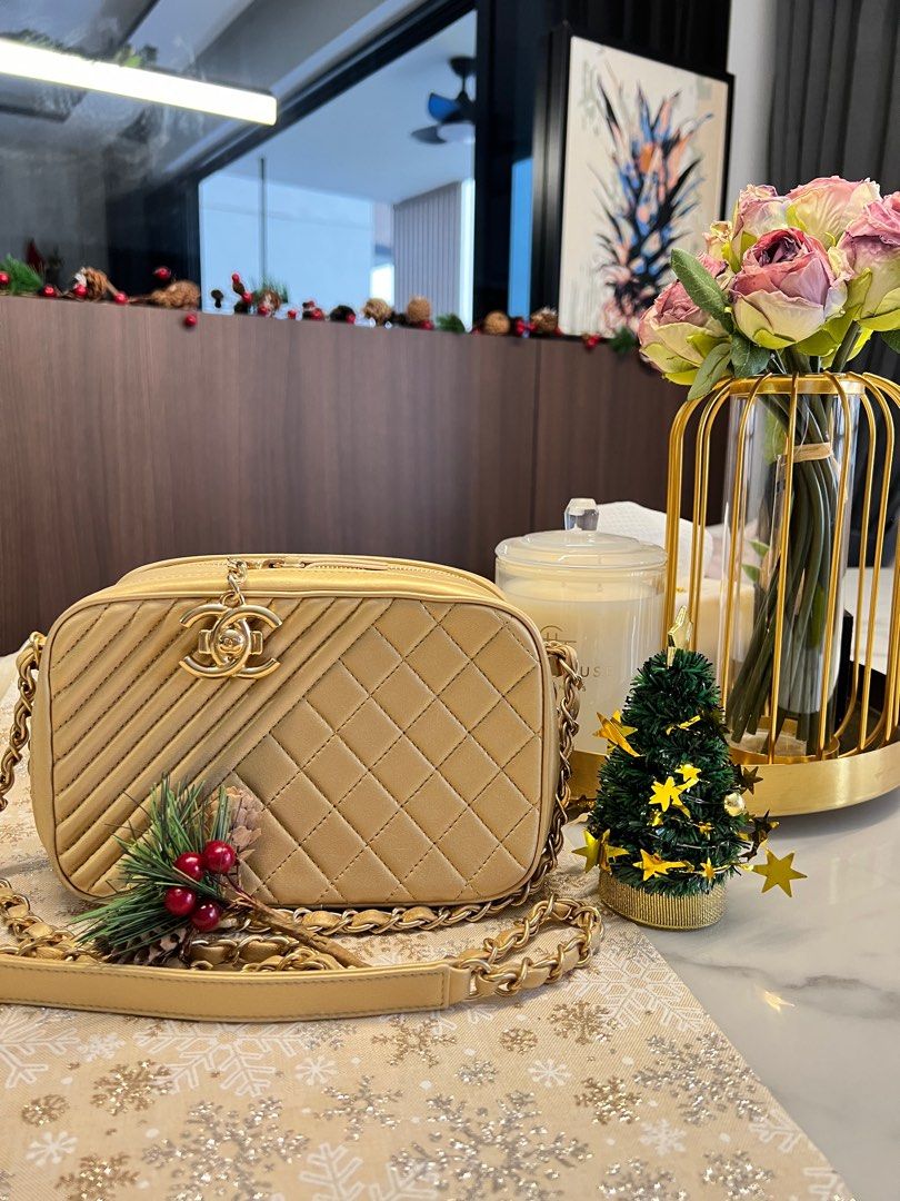 Chanel COCO BOY Camera Bag Luxury Bags Wallets on Carousell