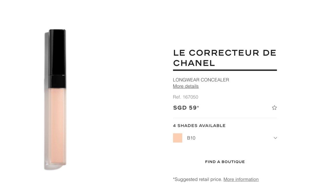 Chanel Concealer, Beauty & Personal Care, Face, Makeup on Carousell