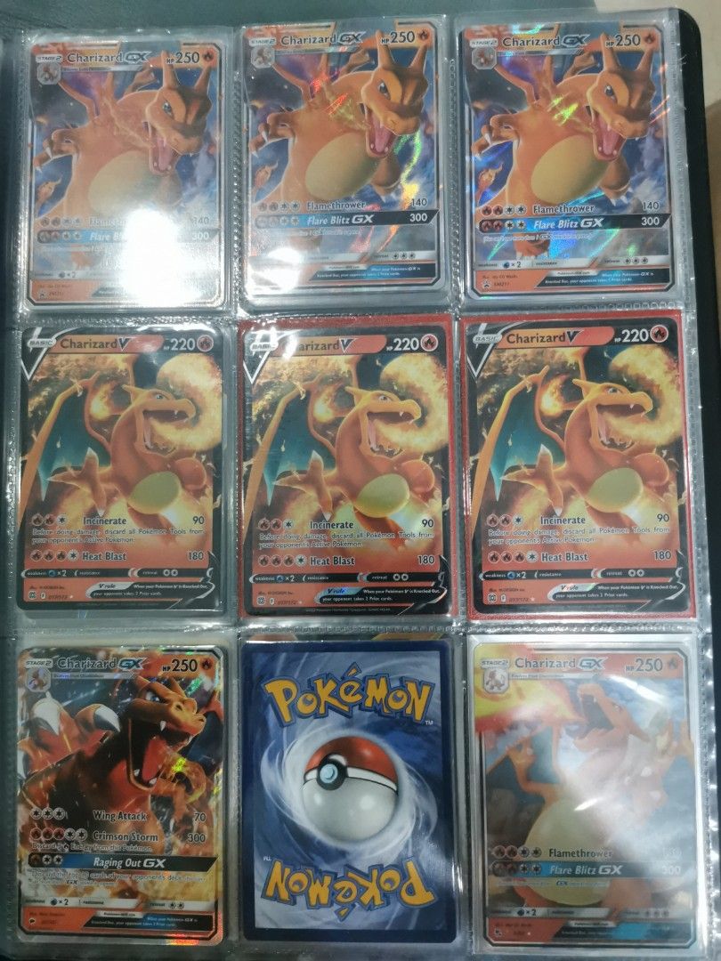 Charizard cards (Category: Raw Cards) located in Singapore. Submitted by authomathrix (Listing ID 1199896539, Image 1). Description: Pm me for anything youre interested. All mint/nm.