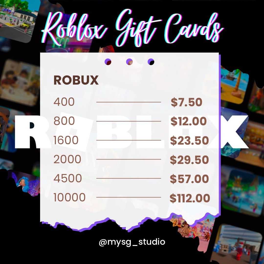 CHEAP] Roblox Robux Gift Card Instant Code [NO LOGIN], Video Gaming, Gaming  Accessories, Game Gift Cards & Accounts on Carousell