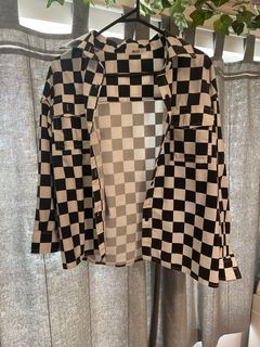 checkered jacket