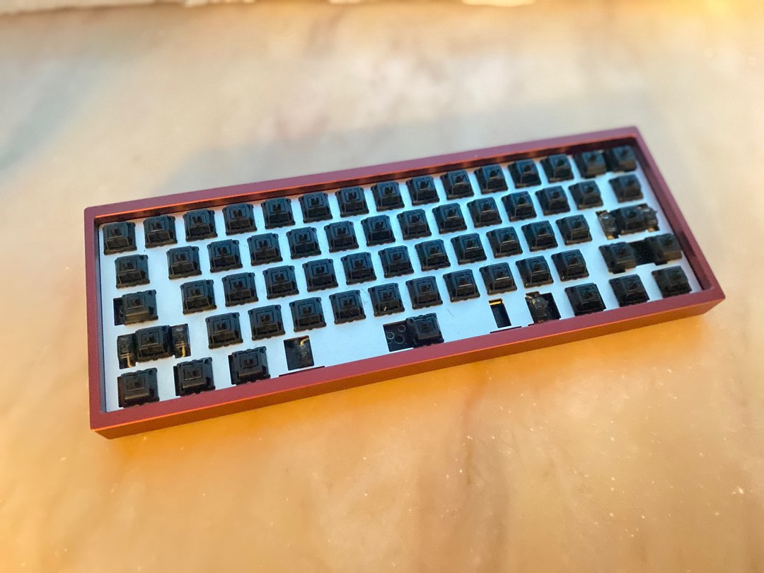 Ciel60 custom keyboard kit oring mount, Computers & Tech, Parts