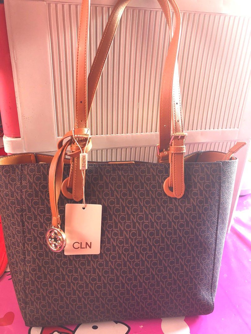 CLN Klaude Tote Bag Coffee/Brown, Women's Fashion, Bags & Wallets, Tote Bags  on Carousell