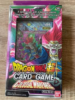 Colossal Warfare Dragon ball card game