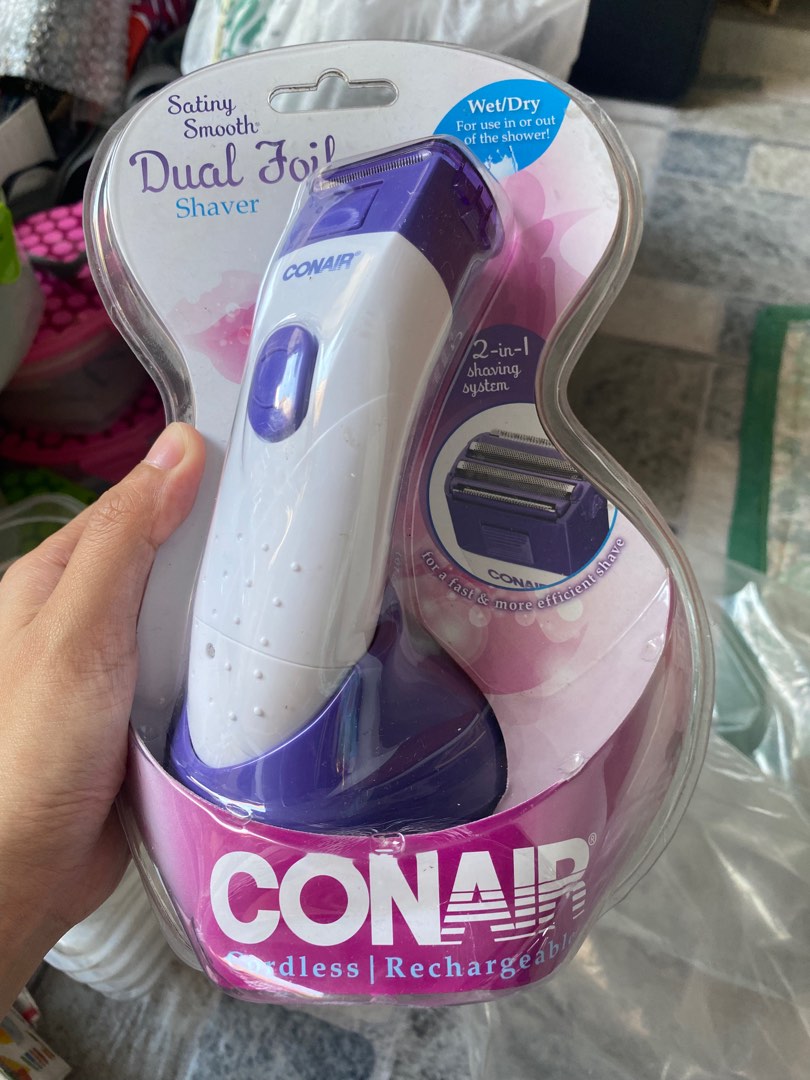 Conair Dual Foil Shaver, Beauty & Personal Care, Sanitary Hygiene on