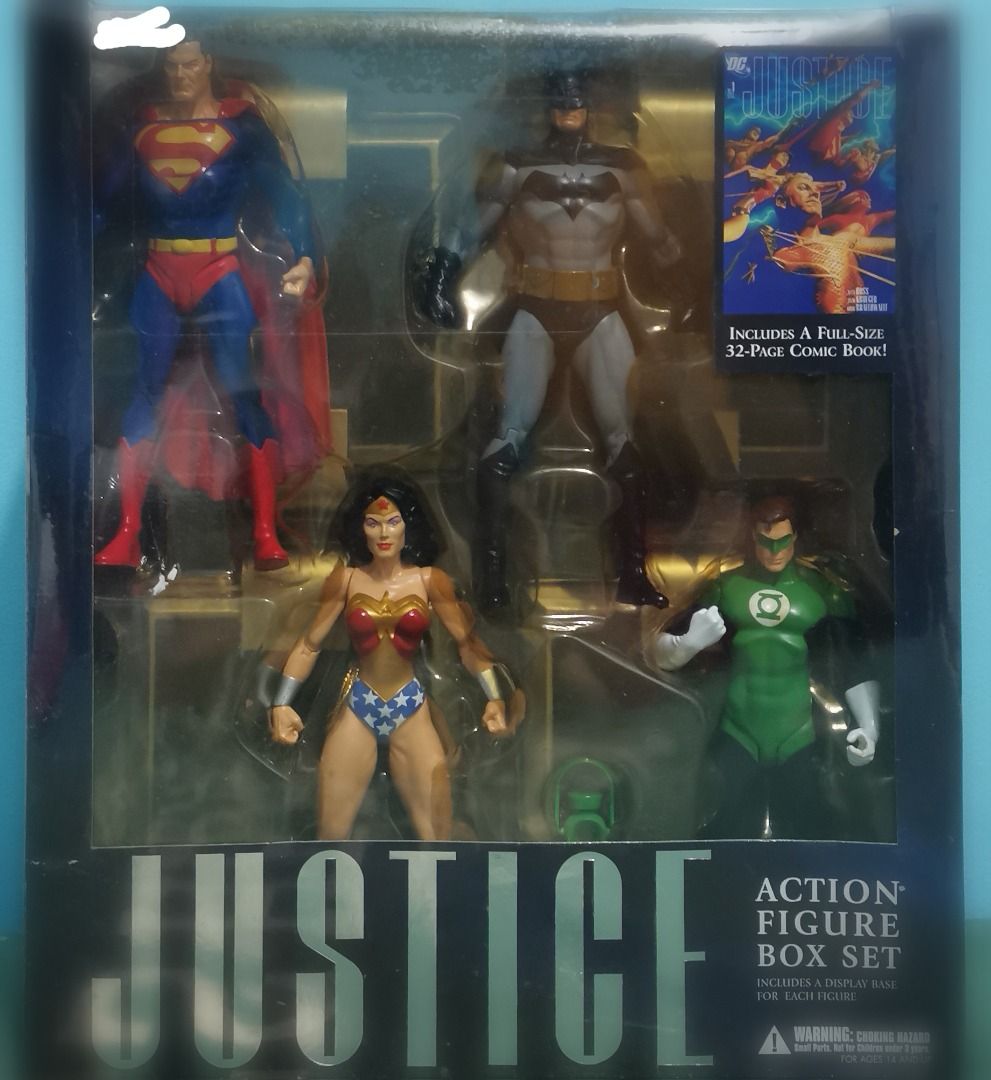 DC Justice Action figure box set, Hobbies & Toys, Toys & Games on Carousell