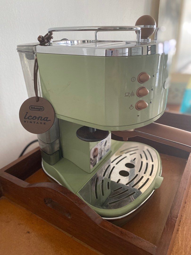 Delonghi Icona Vintage Coffee Machine, TV & Home Appliances, Kitchen ...