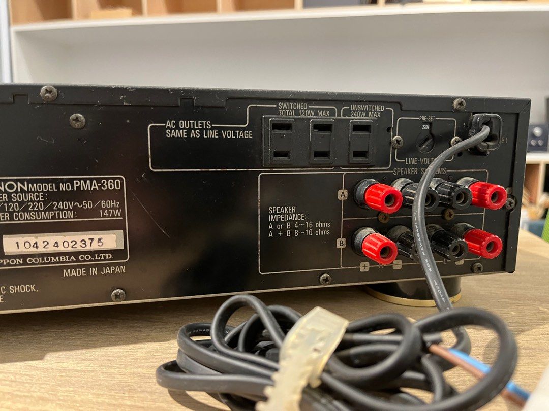 Denon integrated amp PMA 360, Audio, Other Audio Equipment on
