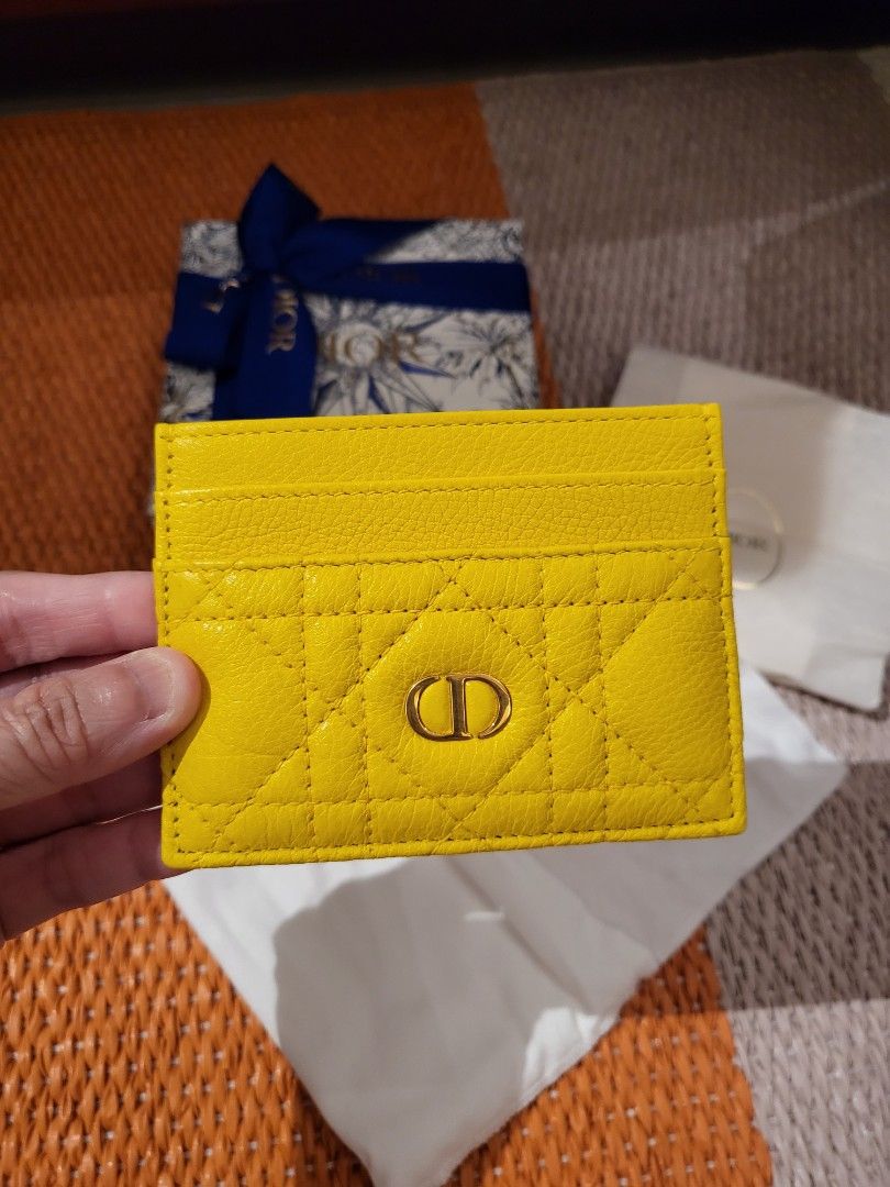 DIOR Card holder, Luxury, Bags & Wallets on Carousell