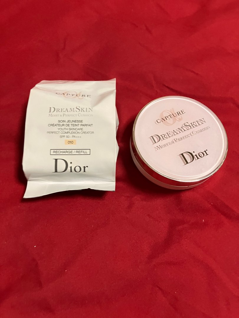 Dior Cushion Compact 010 with sponge/ case and smartpac delivery