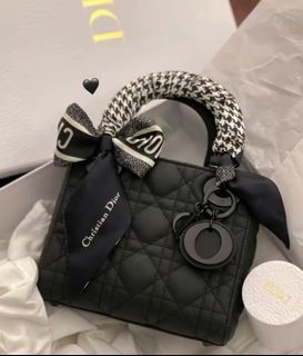Dior Diana black matte full set Almost brand new in dust bag