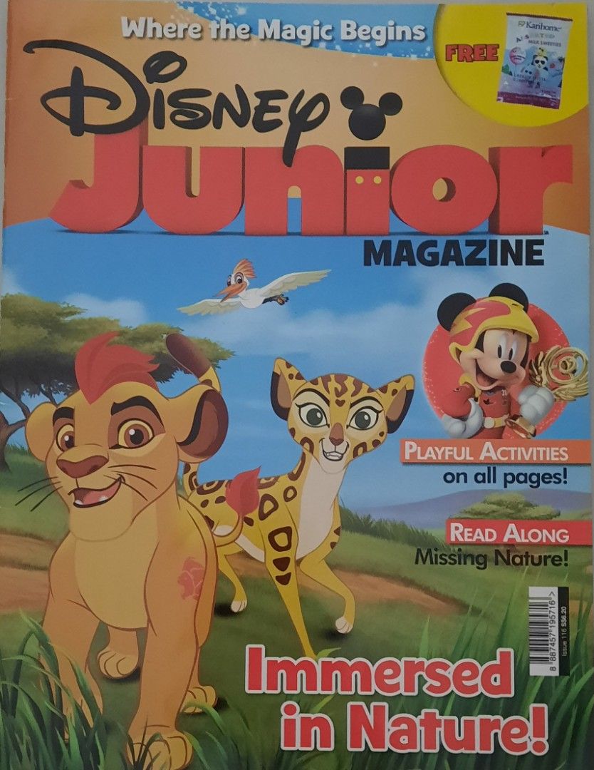 disney-junior-hobbies-toys-books-magazines-magazines-on-carousell