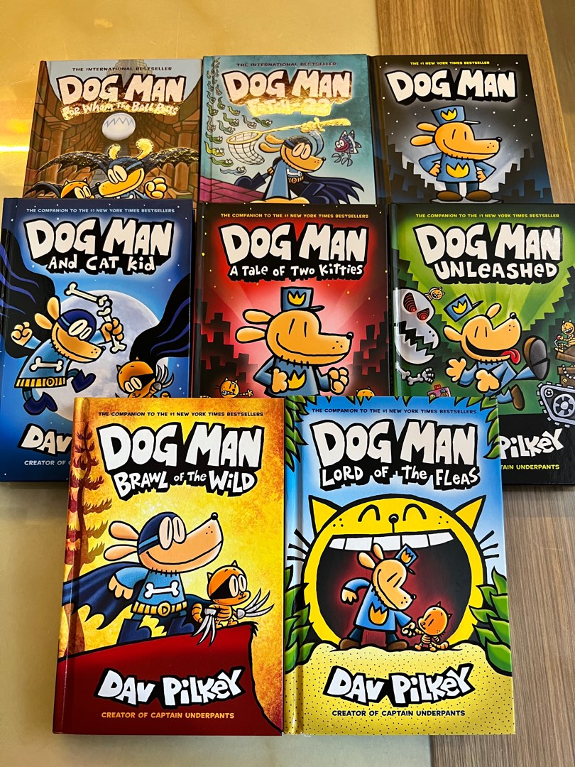 Dog Man Series (Hardcover), Hobbies & Toys, Books & Magazines, Children