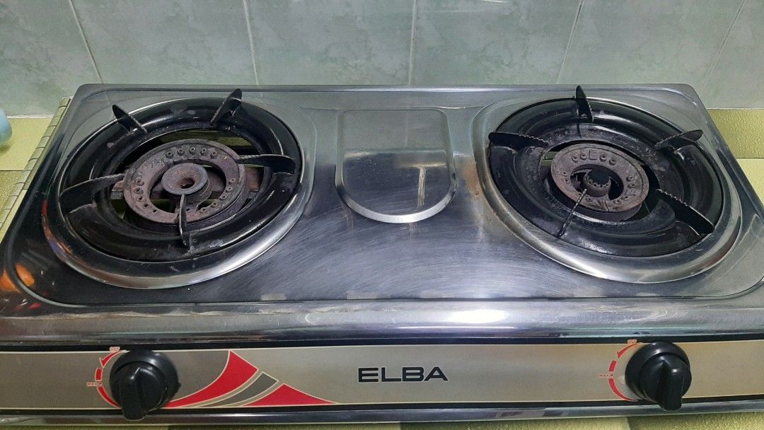 Elba Gas Stove, TV & Home Appliances, Electrical, Adaptors & Sockets on