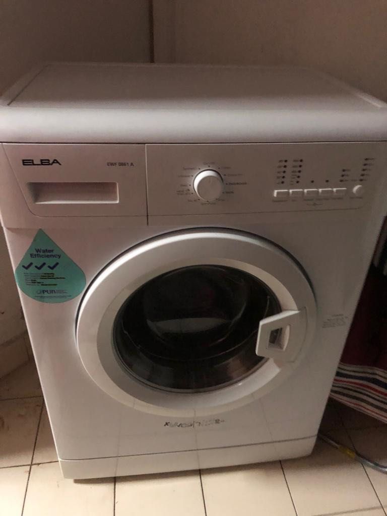 ELBA washing machine, TV & Home Appliances, Washing Machines and Dryers