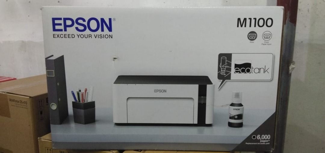 Epson Ecotank Monochrome M1100 Ink Tank Printer Computers And Tech Printers Scanners And Copiers 0303