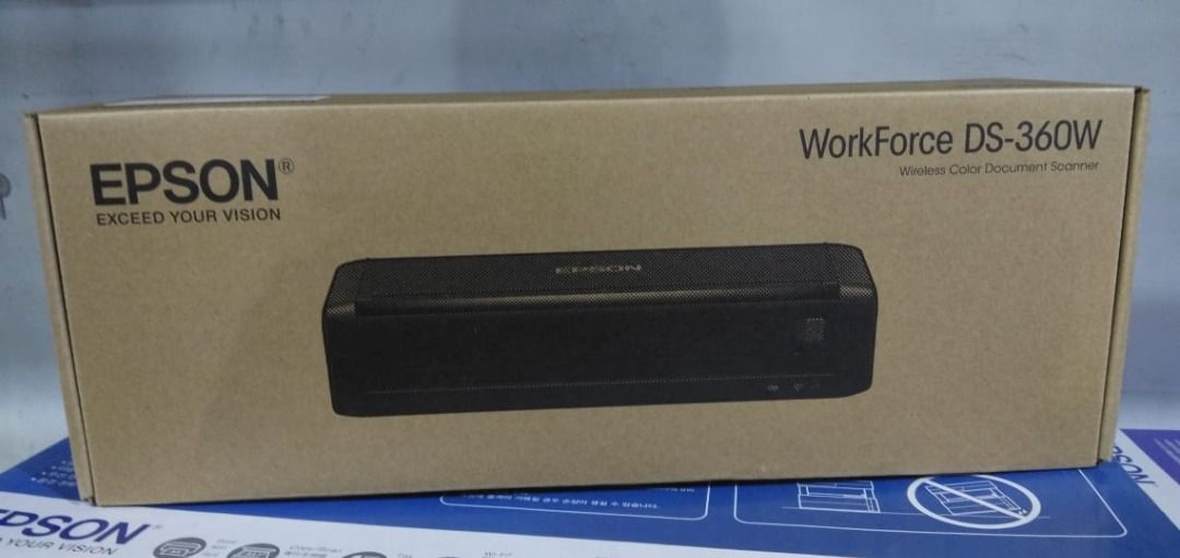 Epson Work Force Ds 360w Wi Fi Portable Sheet Fed Document Scanner Computers And Tech Printers 2277
