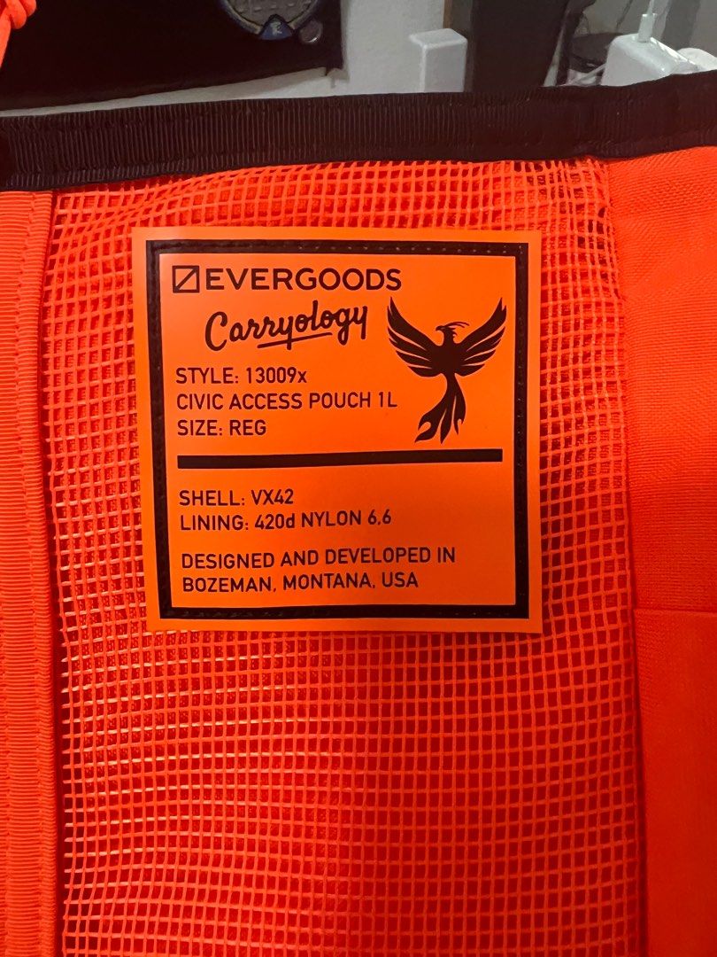 Evergoods x Carryology CAP1L, Men's Fashion, Bags, Belt bags, Clutches