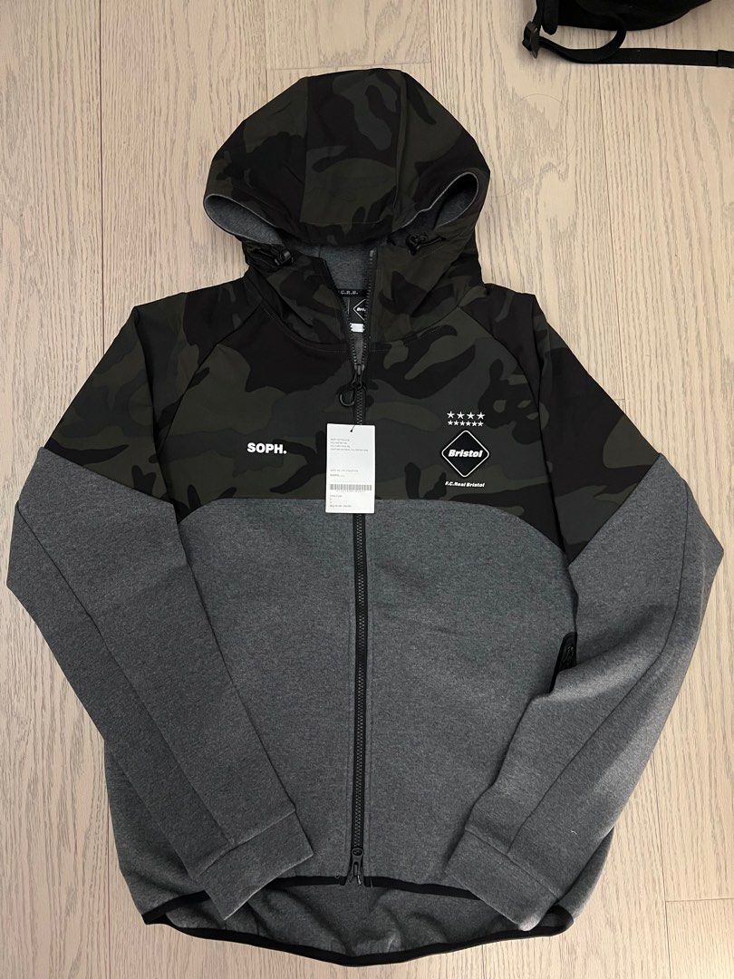 エフシーレアルブリストルFCRB スウェットパーカー VENTILATION HOODY 黒 Sサイズ